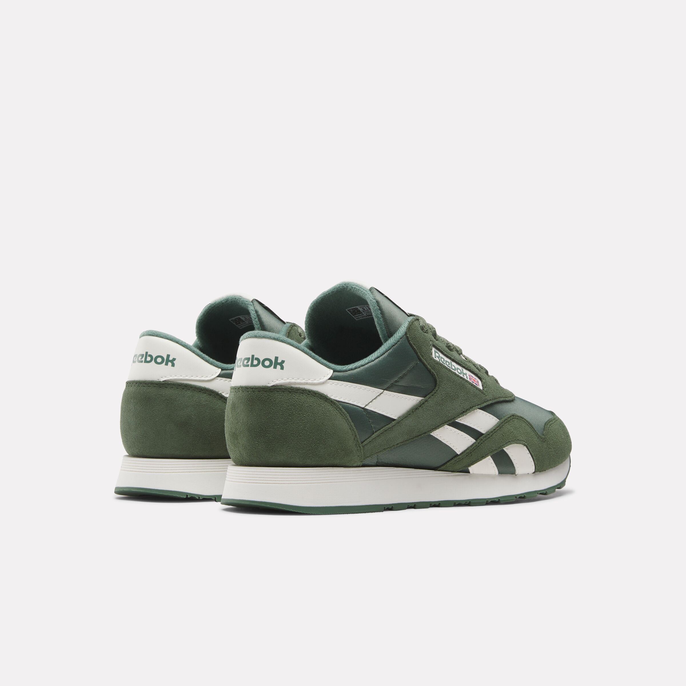 Classic Nylon Shoes for Men & Women - Green/Green/Chalk Color Options | Comfortable Casual Sneakers for Walking, Running & Everyday Wear
