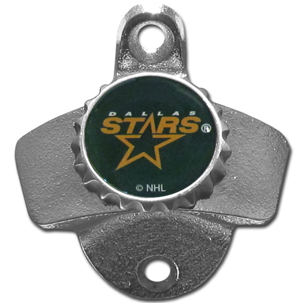 NHL Team Wall Mounted Bottle Opener - Rustic Metal Beer Bottle Cap Remover for Home Bar, Man Cave & Game Room Decor - Perfect for Sports Fans & Hockey Lovers