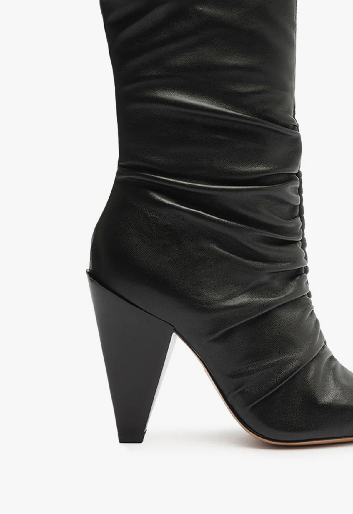 Lynn Nappa Leather Bootie F23 - Women's High Heel Ankle Boots for Fall & Winter Fashion | Perfect for Office, Party & Night Out
