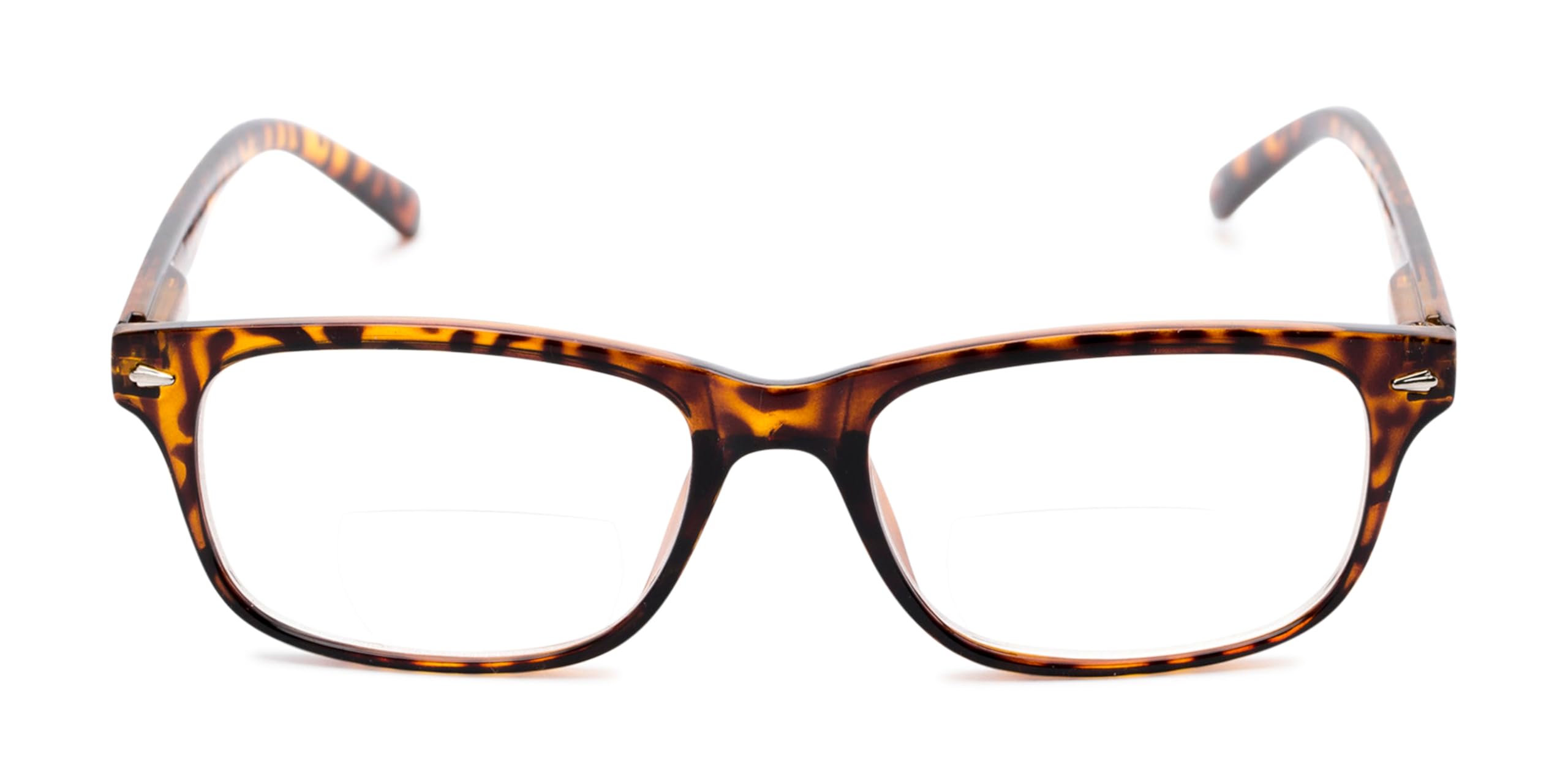 Williamsburg Bifocal Reading Glasses for Men & Women - Square Frame Readers with Clear Vision | Perfect for Reading, Computer Work & Daily Use