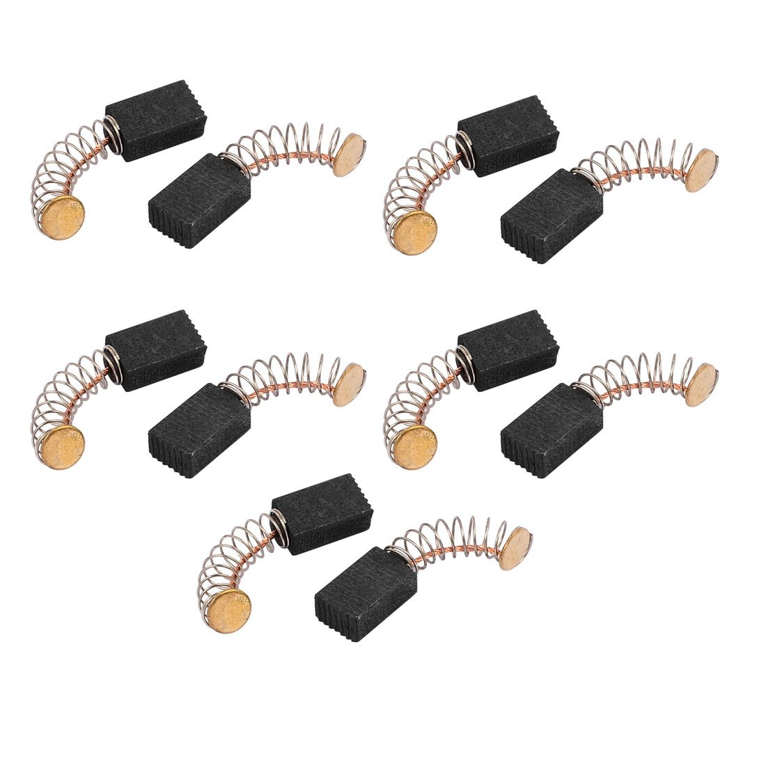 10 Pairs 32x13x8x5mm Carbon Brushes for Electric Hammer Drill Motor - Power Tool Replacement Parts for DIY, Construction & Home Repair Projects