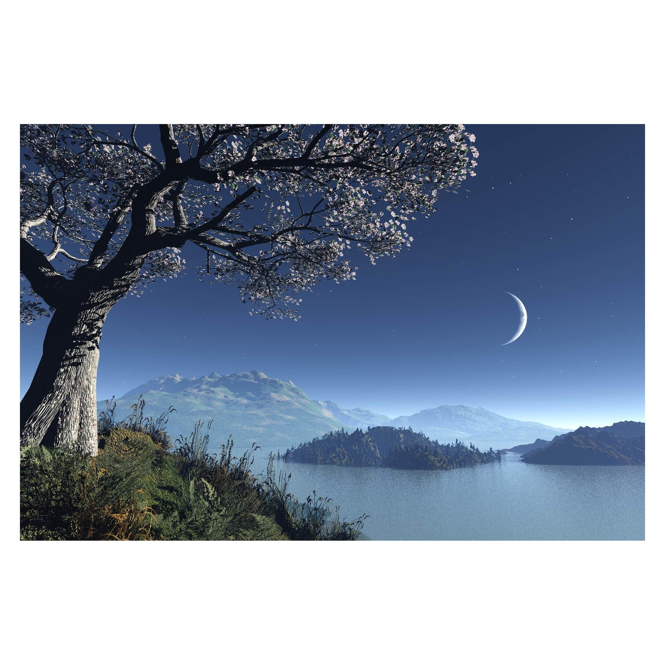 Premium Non-Woven Winter Fairytale Wallpaper - Extra Wide 100.4