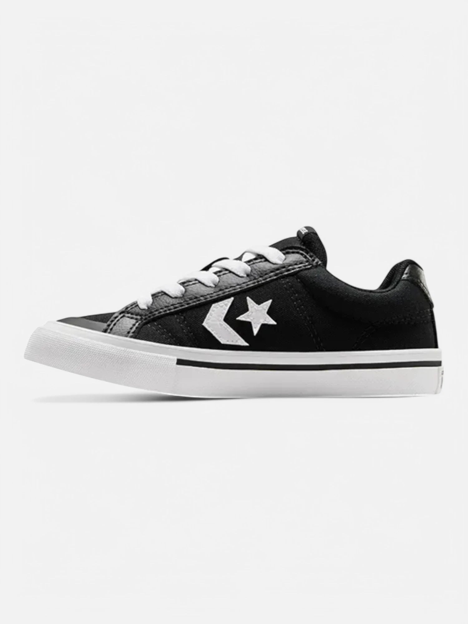 Converse Kids Sport Casual Sneakers - Black & White for Boys & Girls | Comfortable School Shoes & Everyday Wear