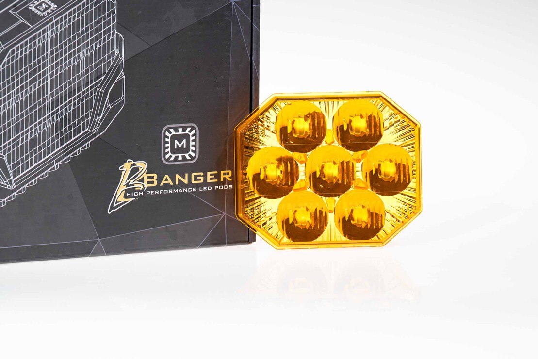 Morimoto BigBanger Replacement Lens Optics - High-Performance Headlight Lens for Cars & Trucks - Perfect for Night Driving & Off-Road Adventures