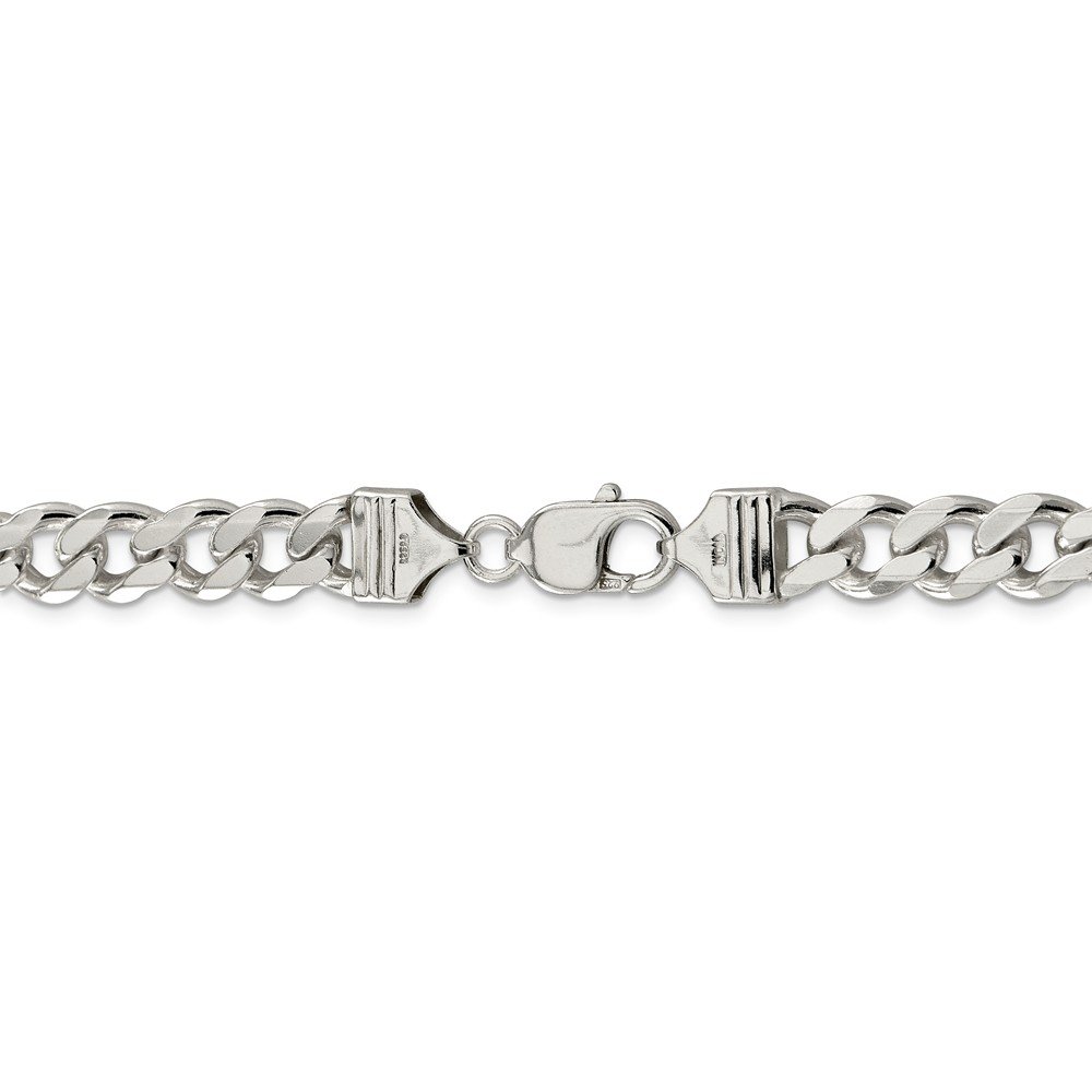 Solid 925 Sterling Silver 9mm Curb Link Cuban Chain Necklace for Men & Women - Perfect for Layering, Gift Giving & Everyday Wear
