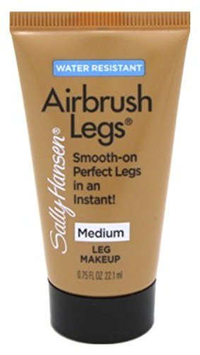Sally Hansen Airbrush Legs Medium 0.75 oz (22ml) - 2 Pack Travel Size Leg Makeup for Smooth, Flawless Skin | Perfect for Weddings, Vacations & Everyday Wear