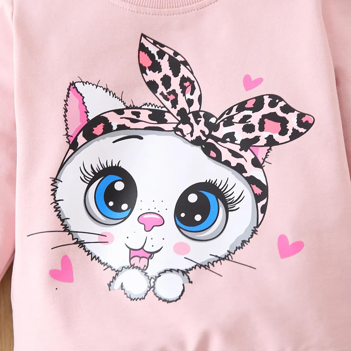 Toddler Baby Girls Long-Sleeve Tie-Dye Hoodie & Joggers Outfit Set - Cute Matching Hooded Sweatshirt & Pants for Playdates, Preschool & Family Photos
