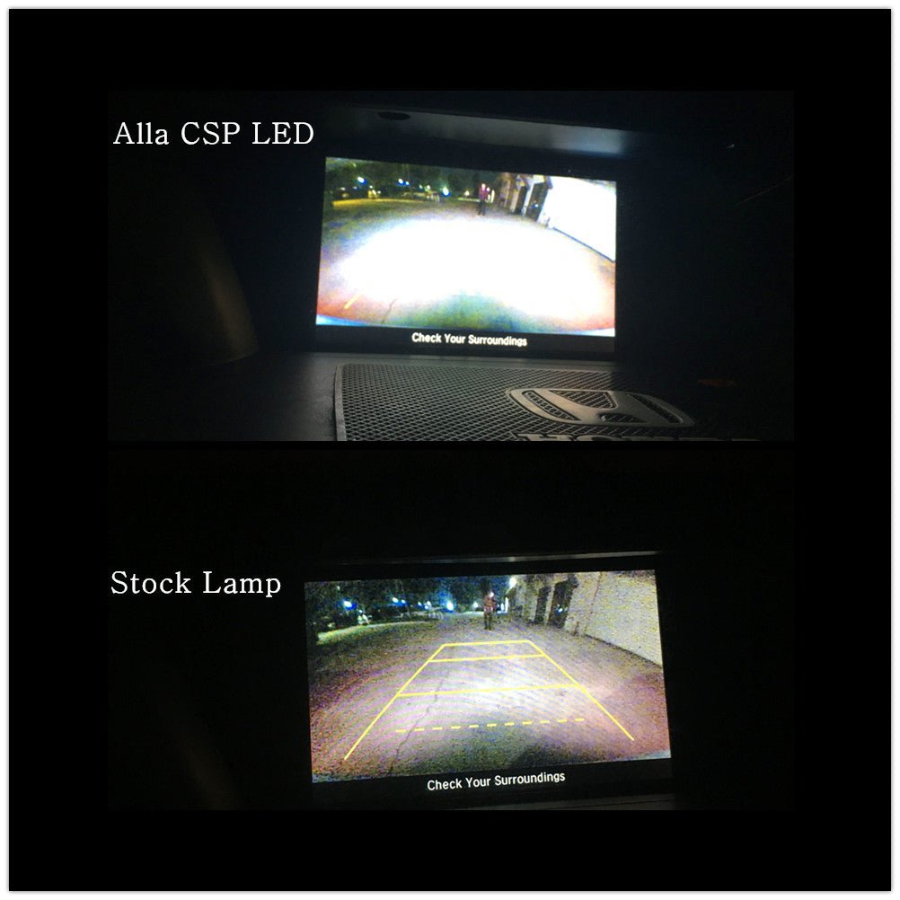 W21W 7440 LED Reverse Light Bulbs - 12V 21W Super Bright Backup Lights for Cars, Trucks, SUVs - Easy Installation & Long Lifespan - Perfect for Nighttime Parking and Safe Reversing