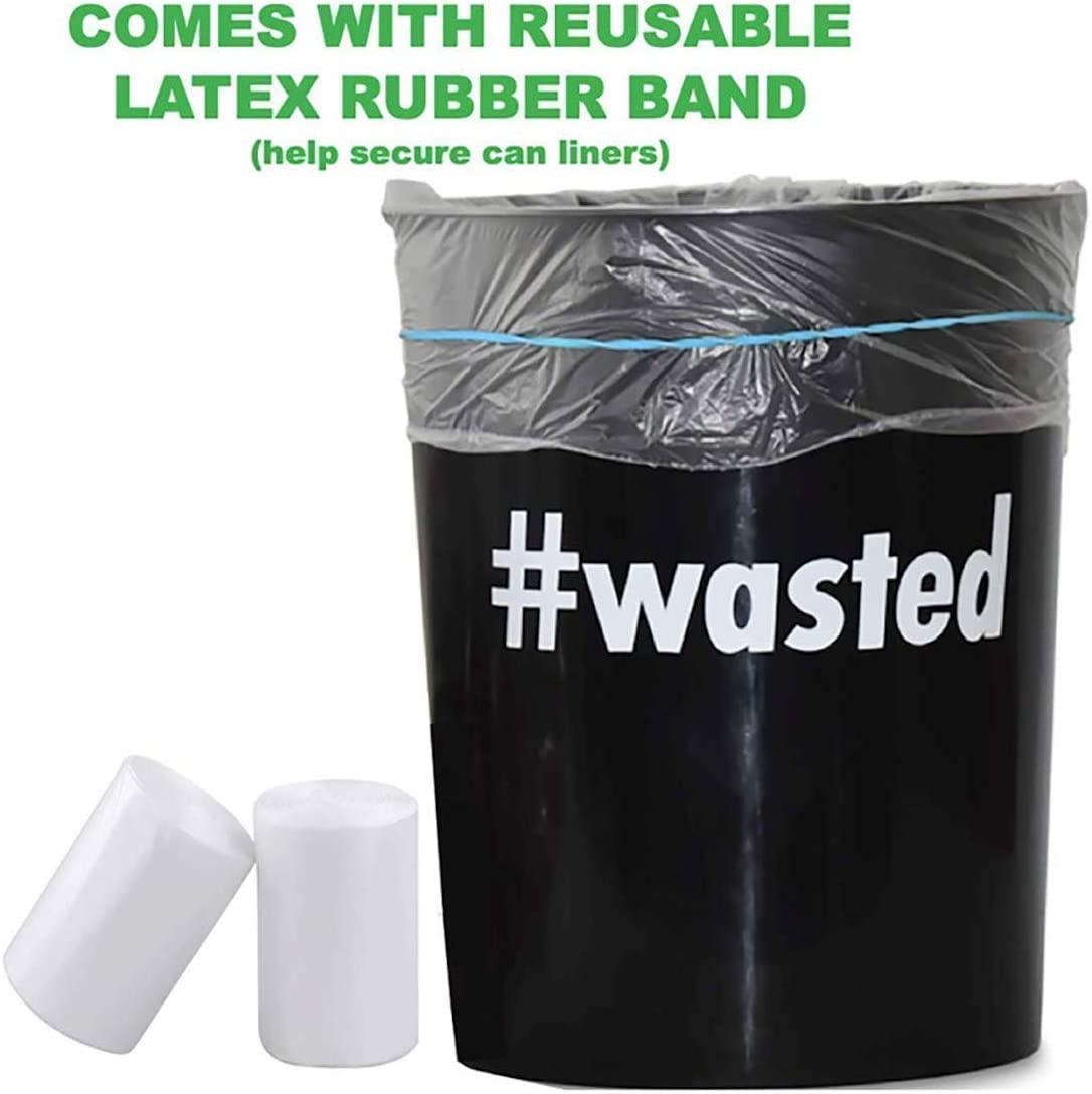 3 Gallon Clear Small Trash Bags - 200 Count | 2-4 Gallon Wastebasket Liners for Bathroom, Home & Office | Durable Plastic Can Liners for Kitchen, Bedroom & Office Bins | Perfect for Daily Waste Disposal & Recycling