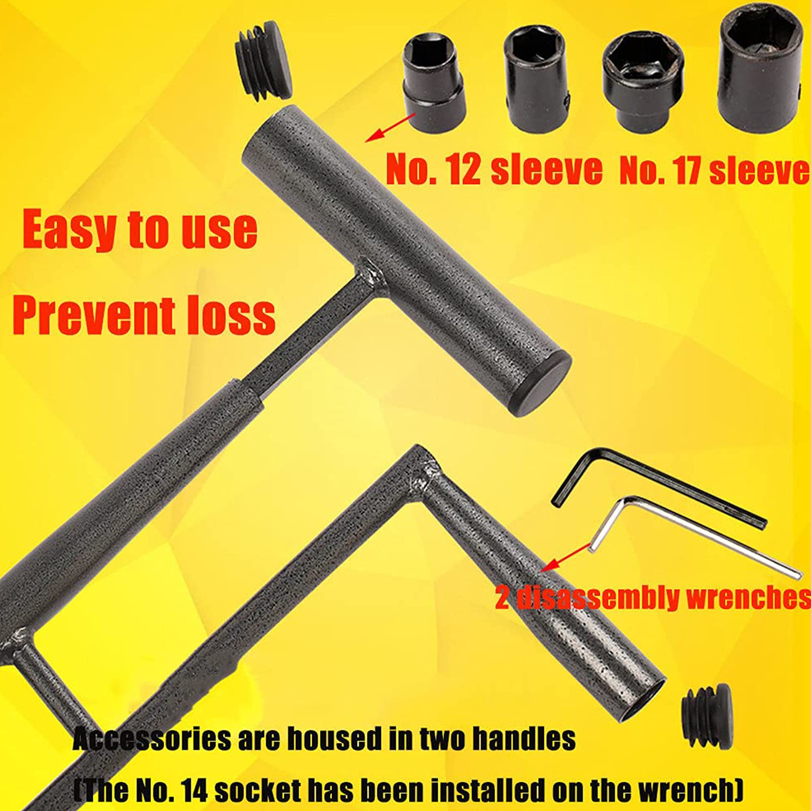 XYEJL AC Service Wrench - HVAC Tool for Repair & Maintenance