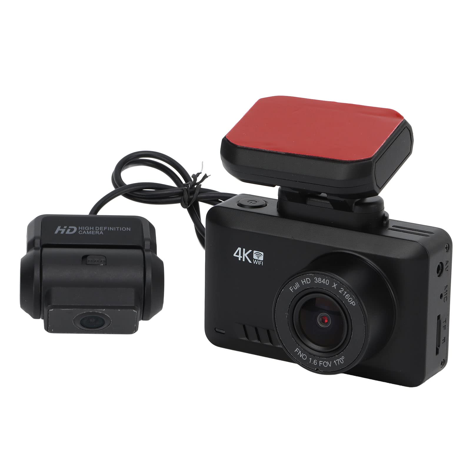 Best Parking Monitor & Dash Cam with Accident Detection, Loop Recording - Perfect for Car Security, Night Driving, and Evidence Recording