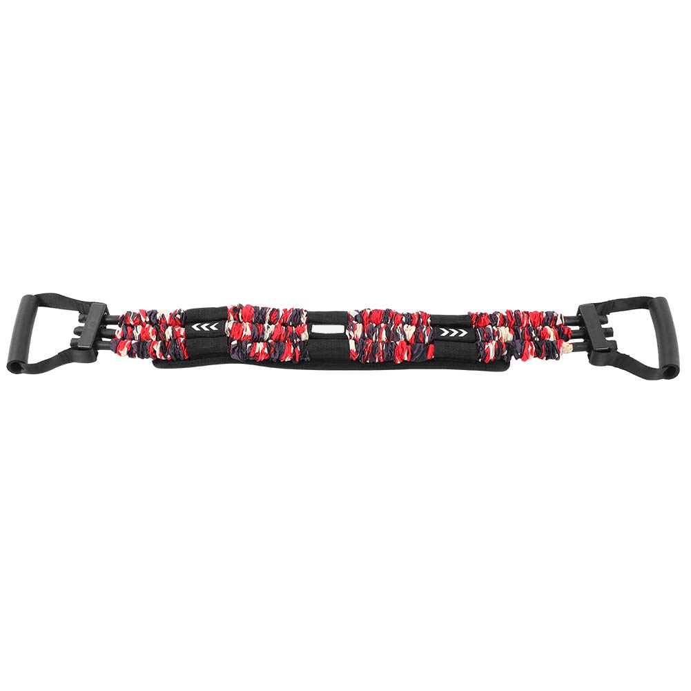 Supine Press Resistance Training Belt - Adjustable Workout Belt for Muscle Building & Strength Training - Portable Gym Equipment for Home & Travel (Red Camouflage) | Perfect for Home Workouts, Outdoor Fitness & Travel Exercise