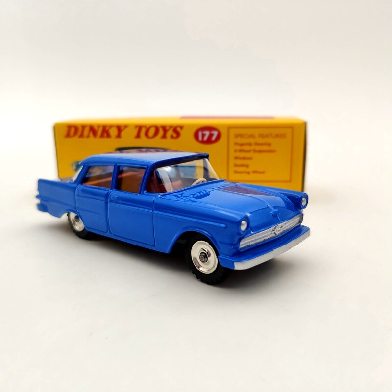 1/43 Scale DeAgostini Dinky Toys #177 Opel Kapitan with Windows Diecast Model Car - Vintage Collectible Gift for Car Enthusiasts | Perfect for Display, Gifting & Model Car Collections