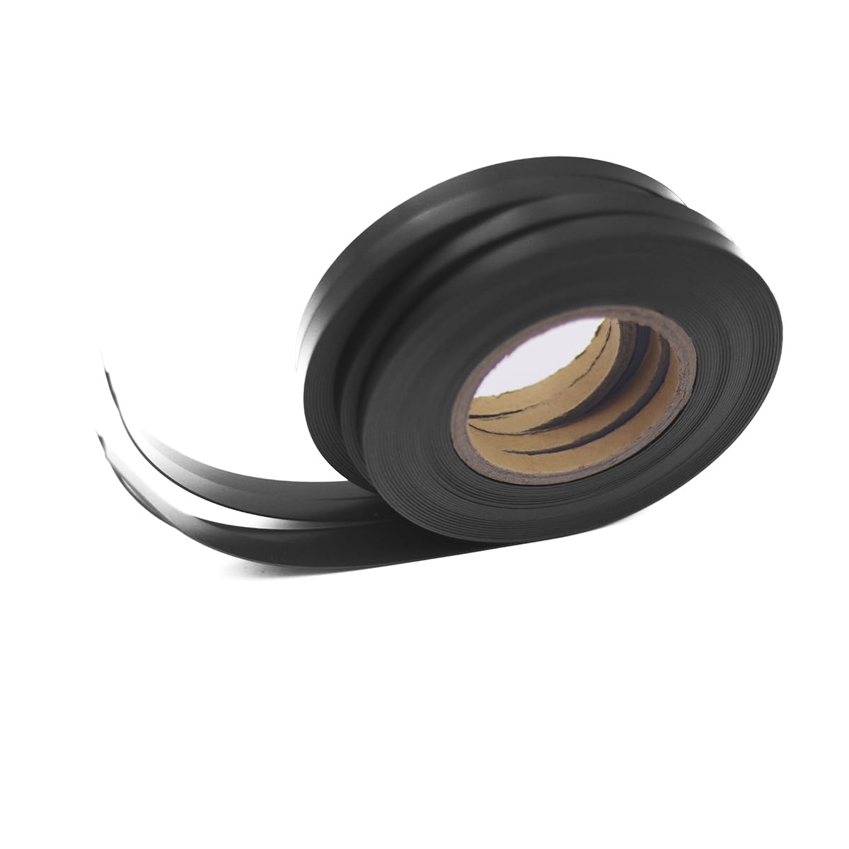 Black Magnetic Whiteboard Tape - 1mm Thin Decorative Magnet Strip for Charts & Boarders | 0.39 Inch Width, 10 Meters (33ft) Roll | Perfect for Office, Classroom & Home Organization