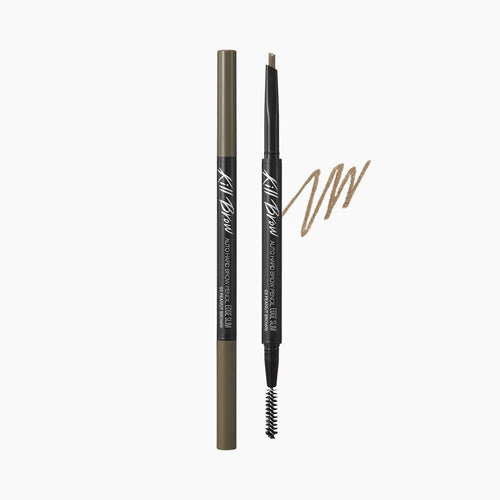 CLIO Auto Hard Eyebrow Pencil 0.31g - Waterproof & Long-Lasting Eyebrow Makeup for Natural Look - Perfect for Daily Use, Work, and Special Occasions