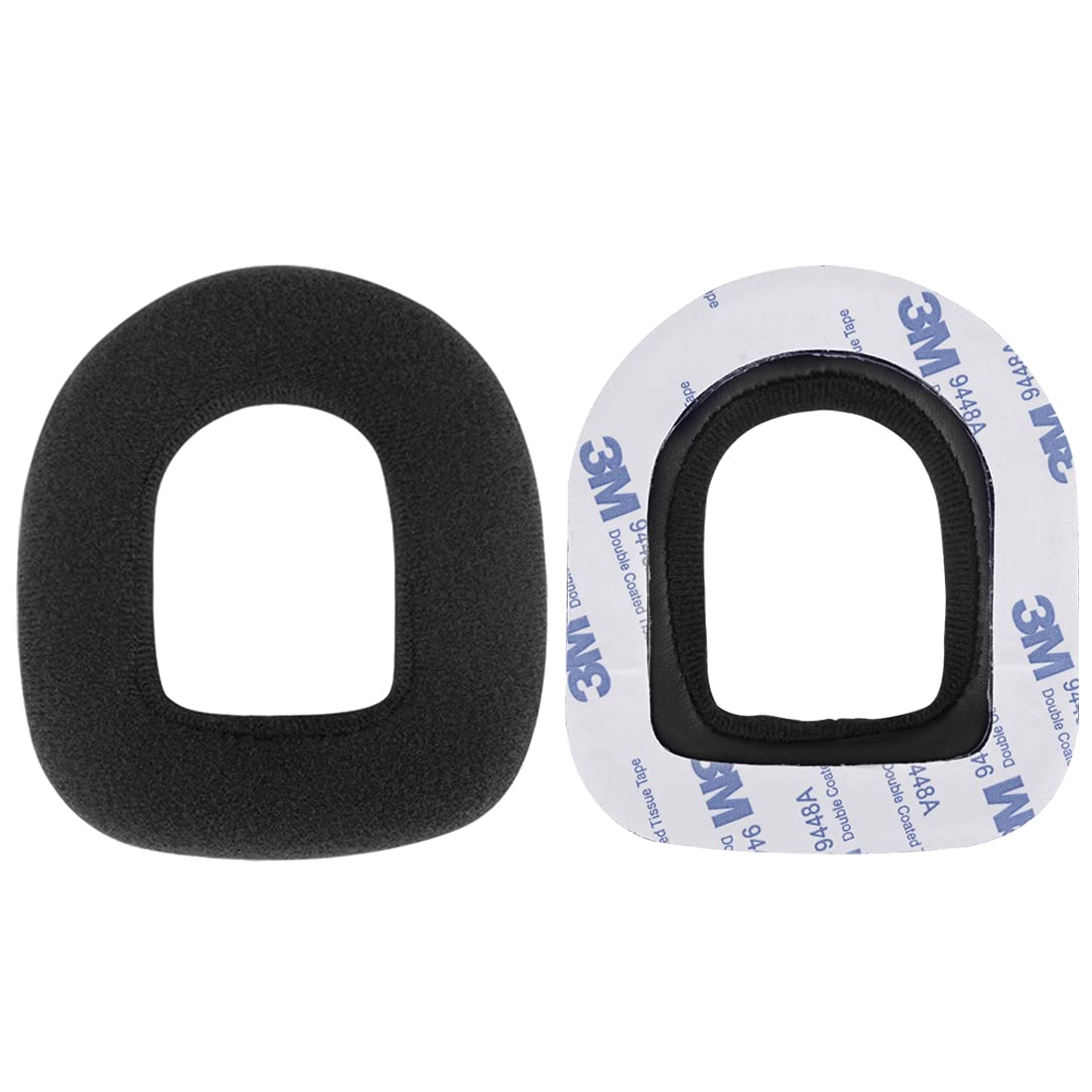 Geekria Comfort Velour Replacement Ear Pads for Astro A10 Gaming Headset - Soft Black Memory Foam Ear Cushions - Perfect for Long Gaming Sessions & Noise Isolation