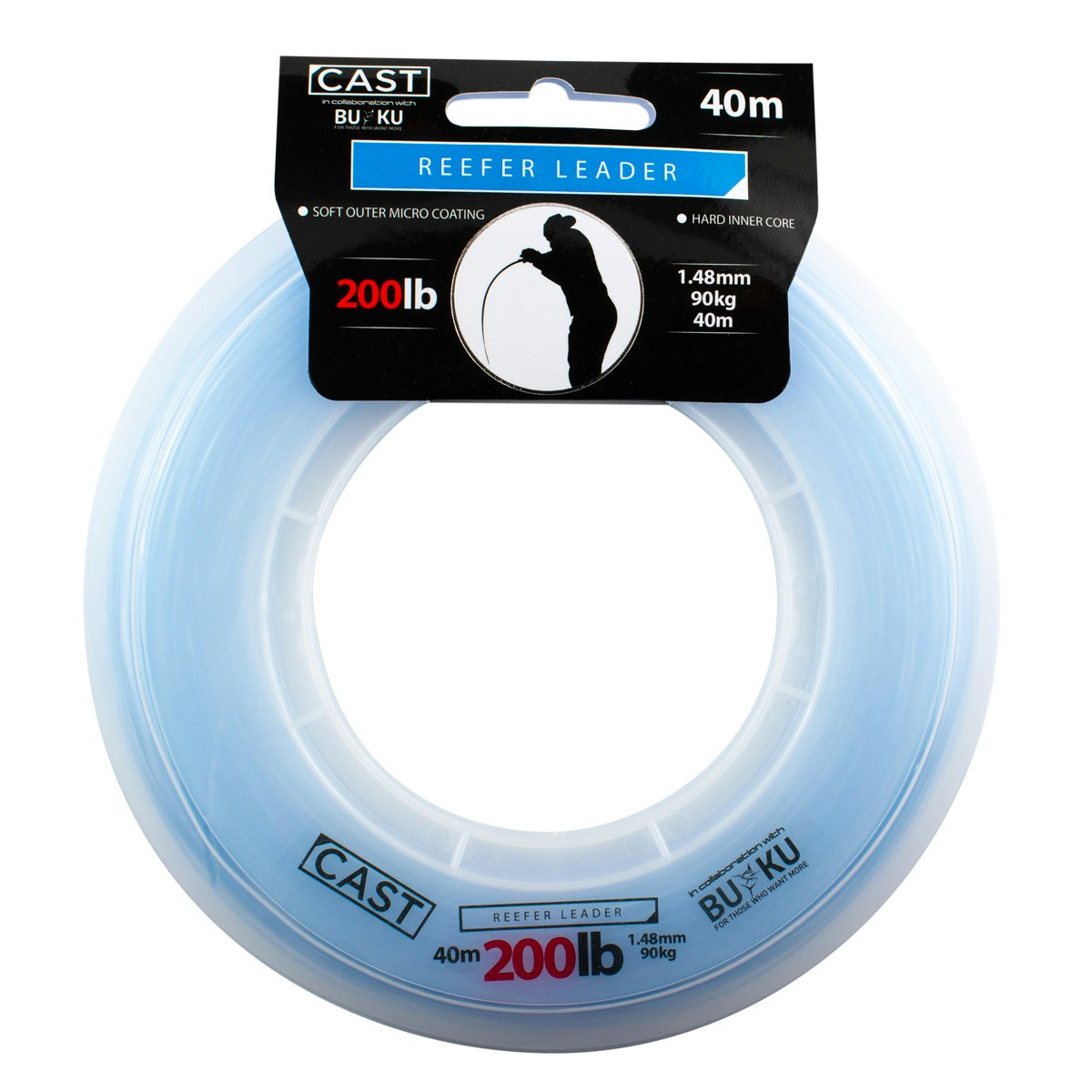 Premium Cast Buku Reefer Leader Fishing Lure - Ideal for Saltwater & Freshwater Fishing, Trolling & Casting