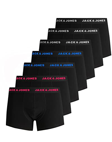 7 X Nero (Stampa Del Logo: 3x Bianco, 2x Rosa, 2x Blu)