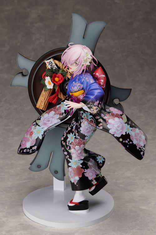 Aniplex 1/7 Scale Figure - Fate/Grand Order Mash Kyrielight Grand New Year Kimono Ver. Collectible Statue | Perfect for Anime Fans, Display & Gift for FGO Lovers