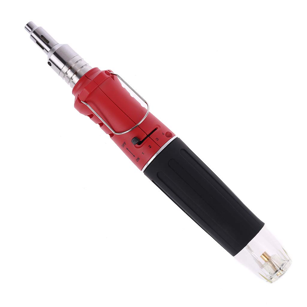 HS-1115K 10-in-1 Professional Butane Gas Soldering Iron Kit with 26ml Torch - Portable Welding Tool for Electronics Repair, Jewelry Making & DIY Projects