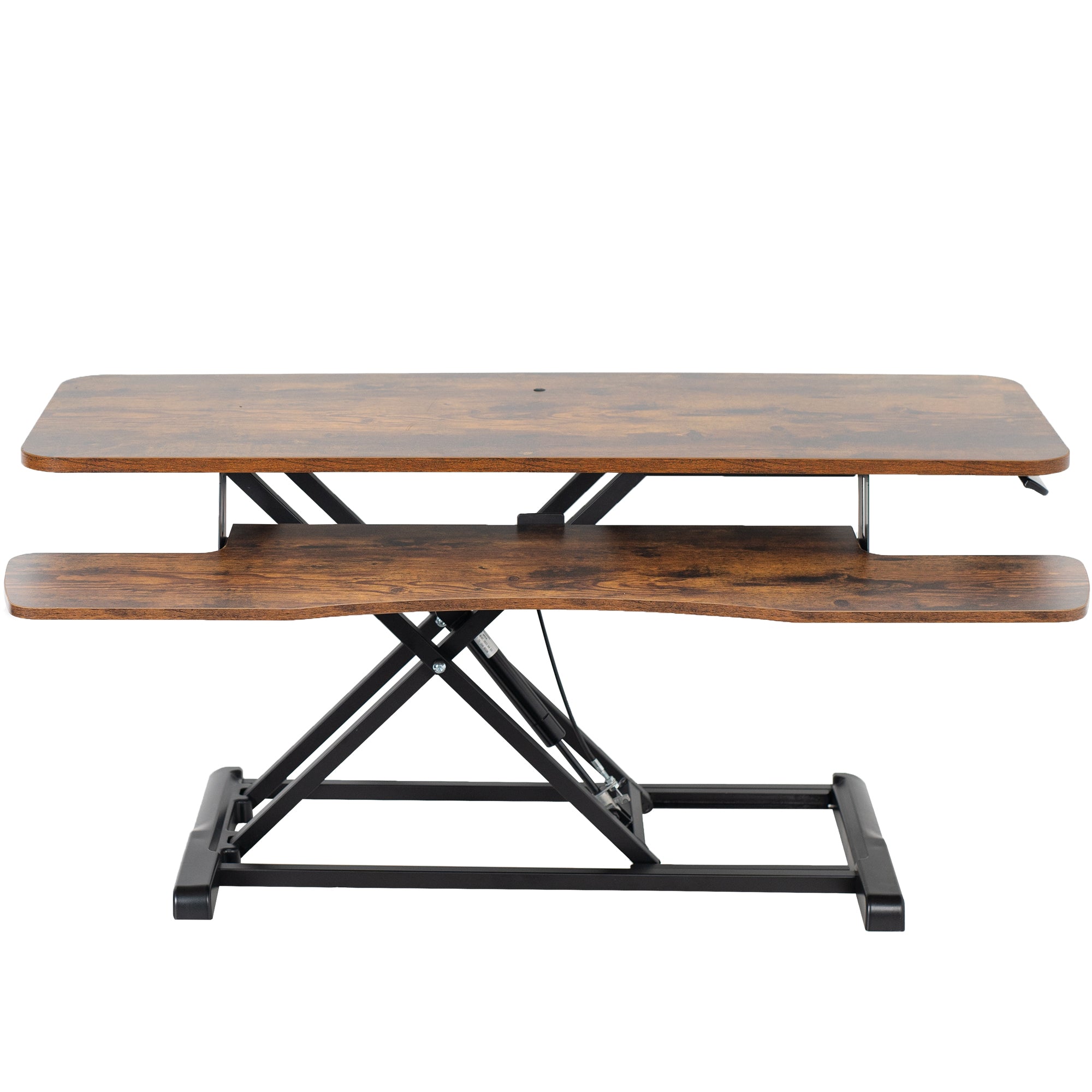 Adjustable K Series Standing Desk Converter - Ergonomic Height Riser for Home & Office Workspace - Perfect for Work from Home, Study, and Gaming