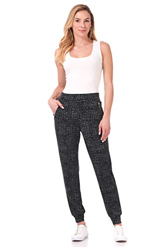 Black/Grey Tweed