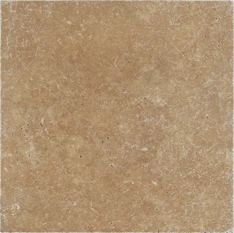 Noce Travertine Subway Tile - Tumbled Finish (3x6, 4x4, 6x6) - Natural Stone Wall & Floor Tile for Bathroom, Kitchen Backsplash and Shower Surround