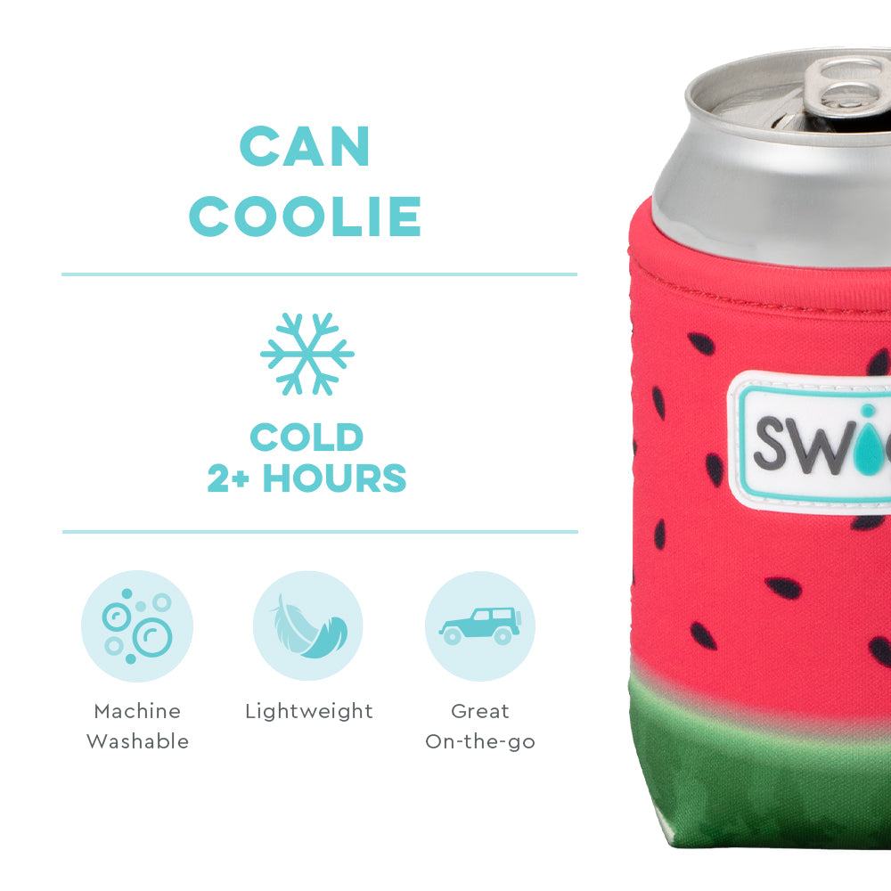 Melon Slice Can Cooler - Insulated Beverage Sleeve for Beer, Soda & Energy Drinks - Perfect for BBQs, Beach Parties & Summer Gatherings