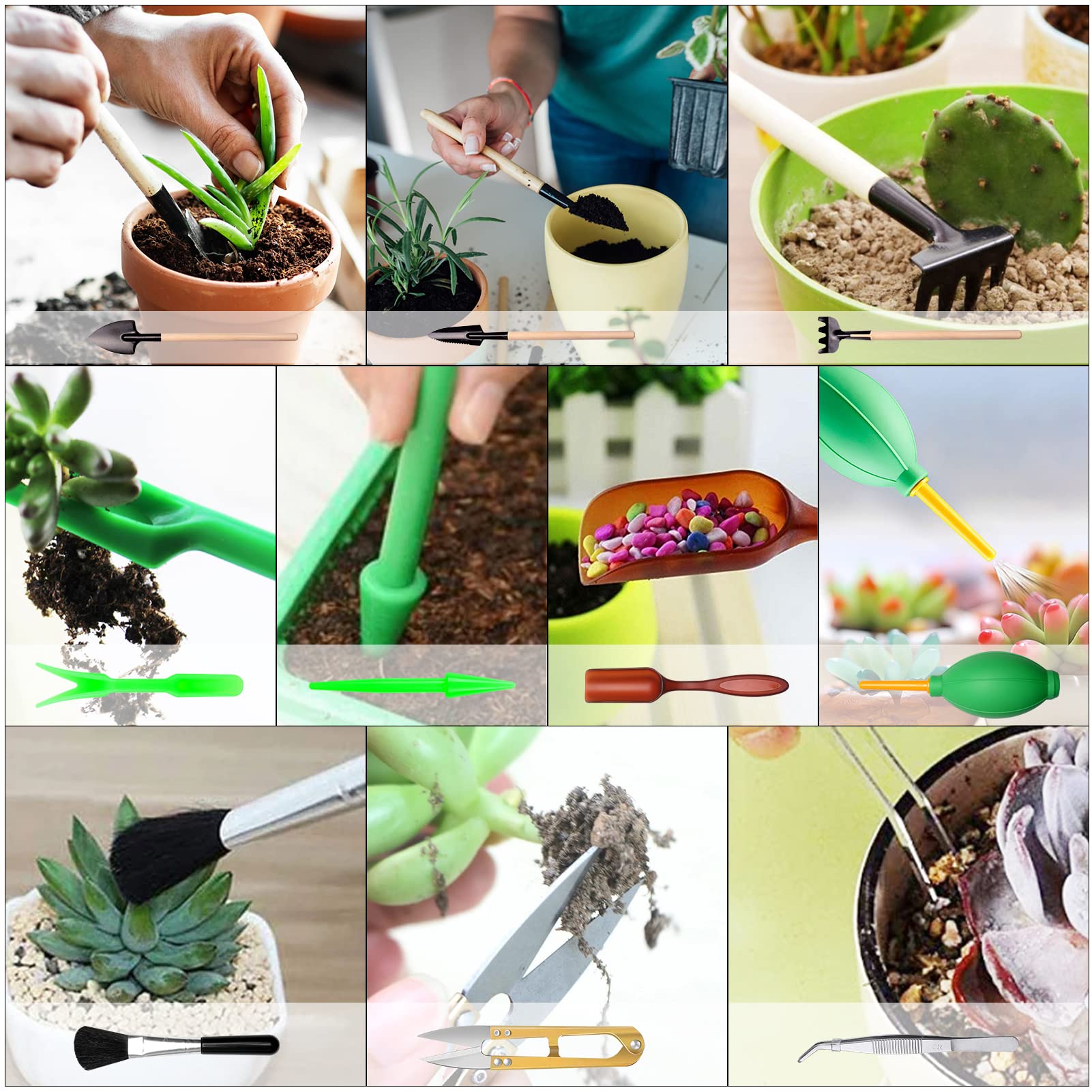 84 PCS Garden Tools Set with Heavy Duty Aluminum Hand Tools, Succulent Tools, Gloves & Sprayer - Complete Gardening Kit for Men & Women - Perfect for Planting, Pruning, Weeding & Outdoor Gardening Gifts