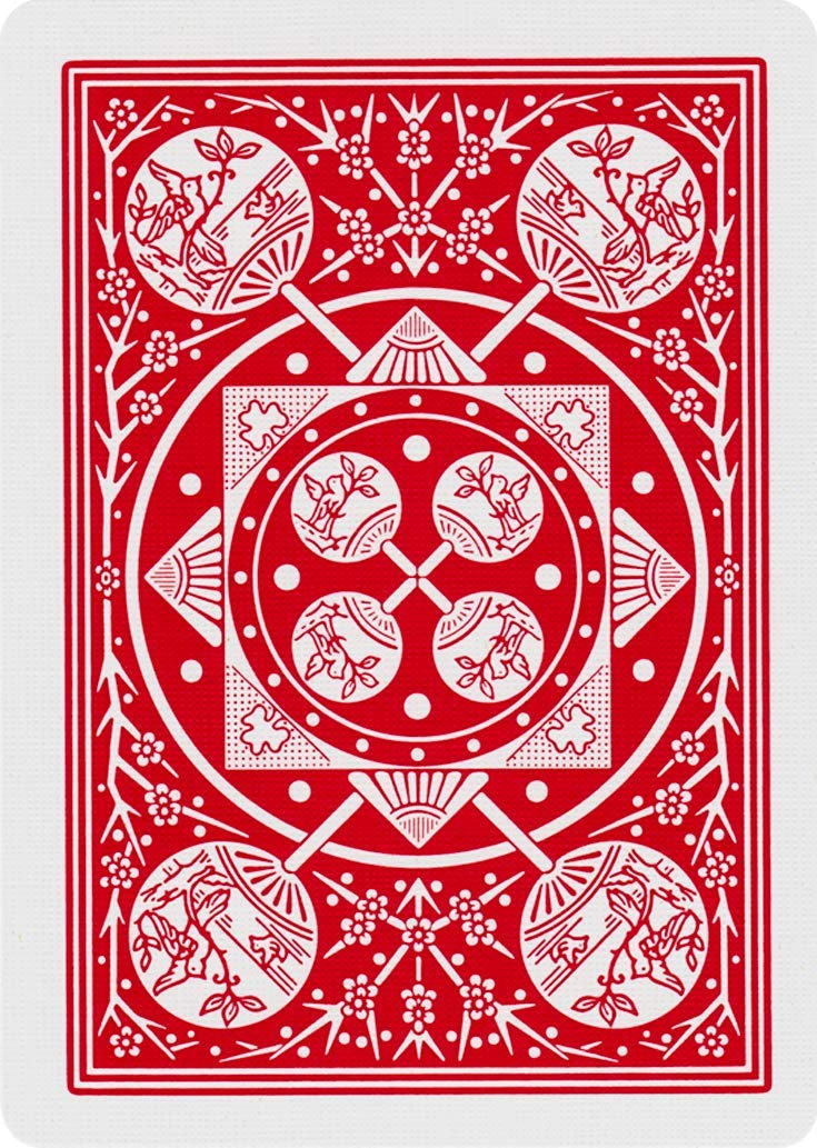 Premium Fan Back Playing Cards - Red or Blue Deck for Poker, Magic Tricks & Family Game Nights