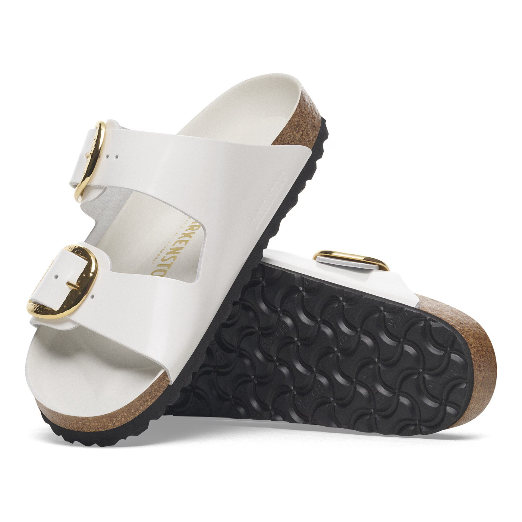 Birkenstock Arizona Hammered Big Buckle Sandals for Women - Comfortable Soft Footbed Leather Slides - Perfect for Casual Wear, Beach & Summer Outfits