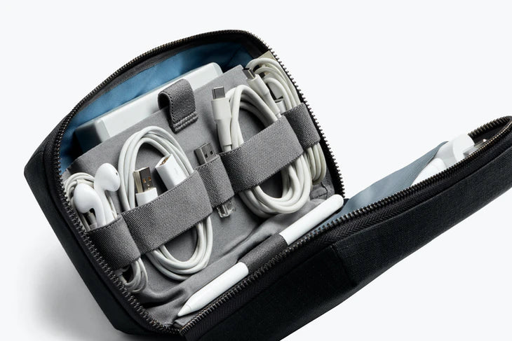 Bellroy Premium Tech Organizer - Slim & Durable Travel Tech Pouch for Laptops, Phones, Cables & Accessories - Perfect for Business Travel & Daily Commute