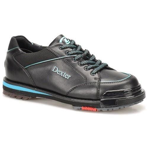 Dexter Women's SST 8 Pro Bowling Shoes - Black & Turquoise - Lightweight & Comfortable for Professional & League Bowling