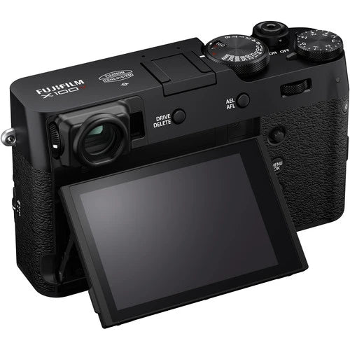 Fujifilm X100V Digital Camera 26.1MP APS-C Mirrorless Camera with 23mm F2 Lens - Black & Silver Edition for Street Photography & Travel Vlogging