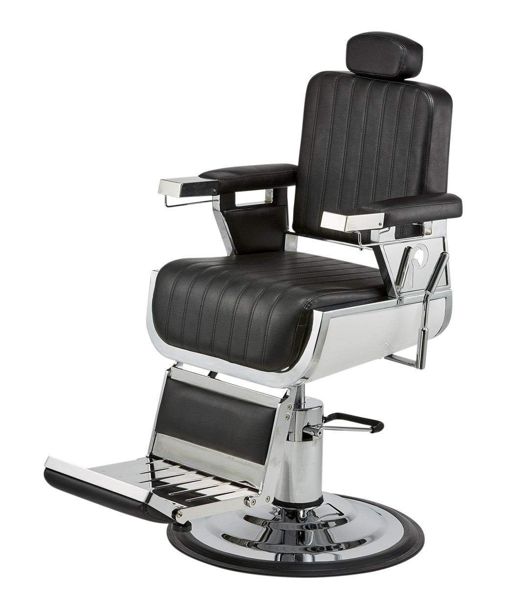 Professional Heavy Duty Barber Chair for Salon & Home Use - Adjustable Hydraulic Styling Chair with Headrest & Footrest - Perfect for Haircuts, Shaves & Styling