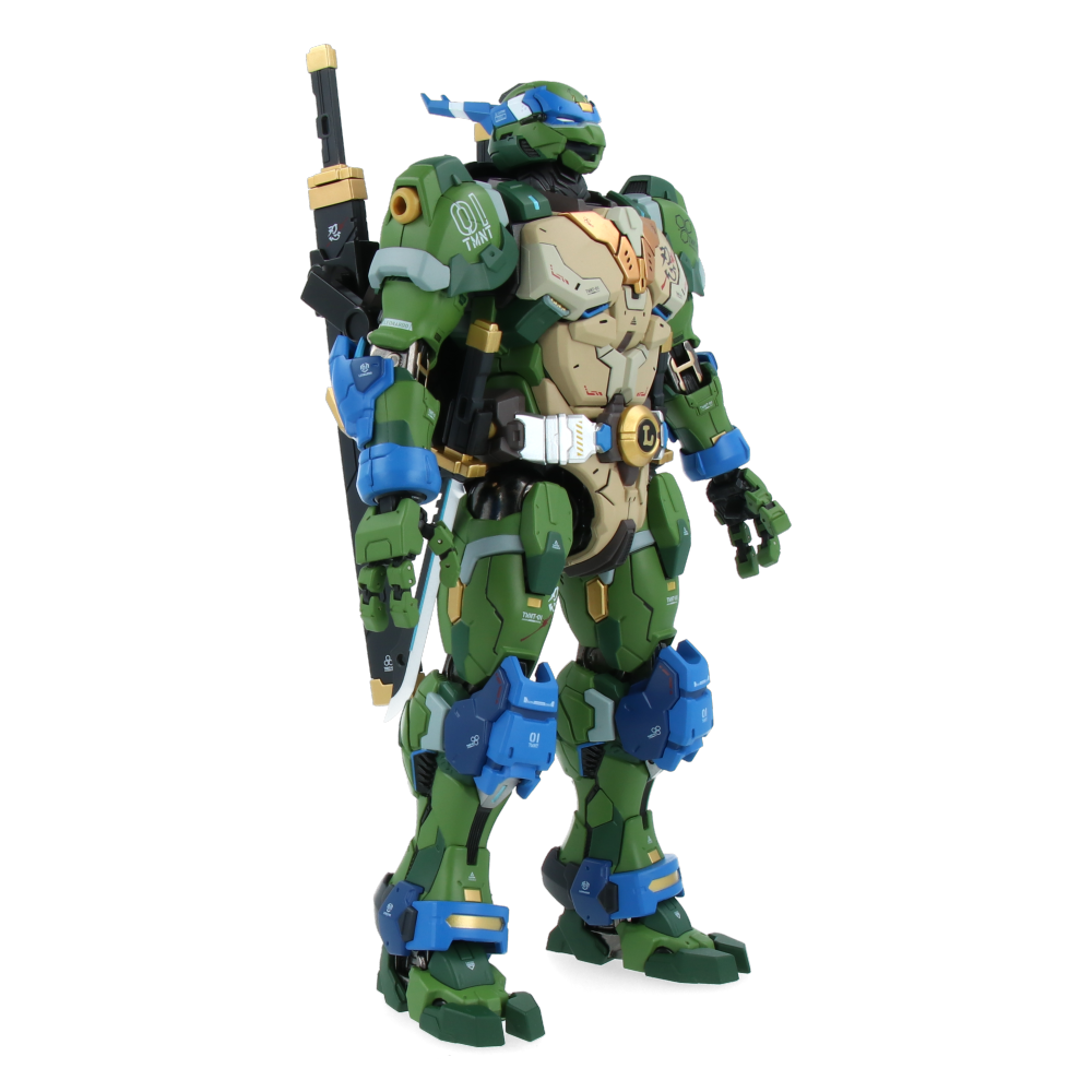 Mecha Leonardo Action Figure - TMNT Ninja Turtles Collectible Toy HB0012 - Perfect for Display, Play & Teenage Mutant Ninja Turtles Fans Collection