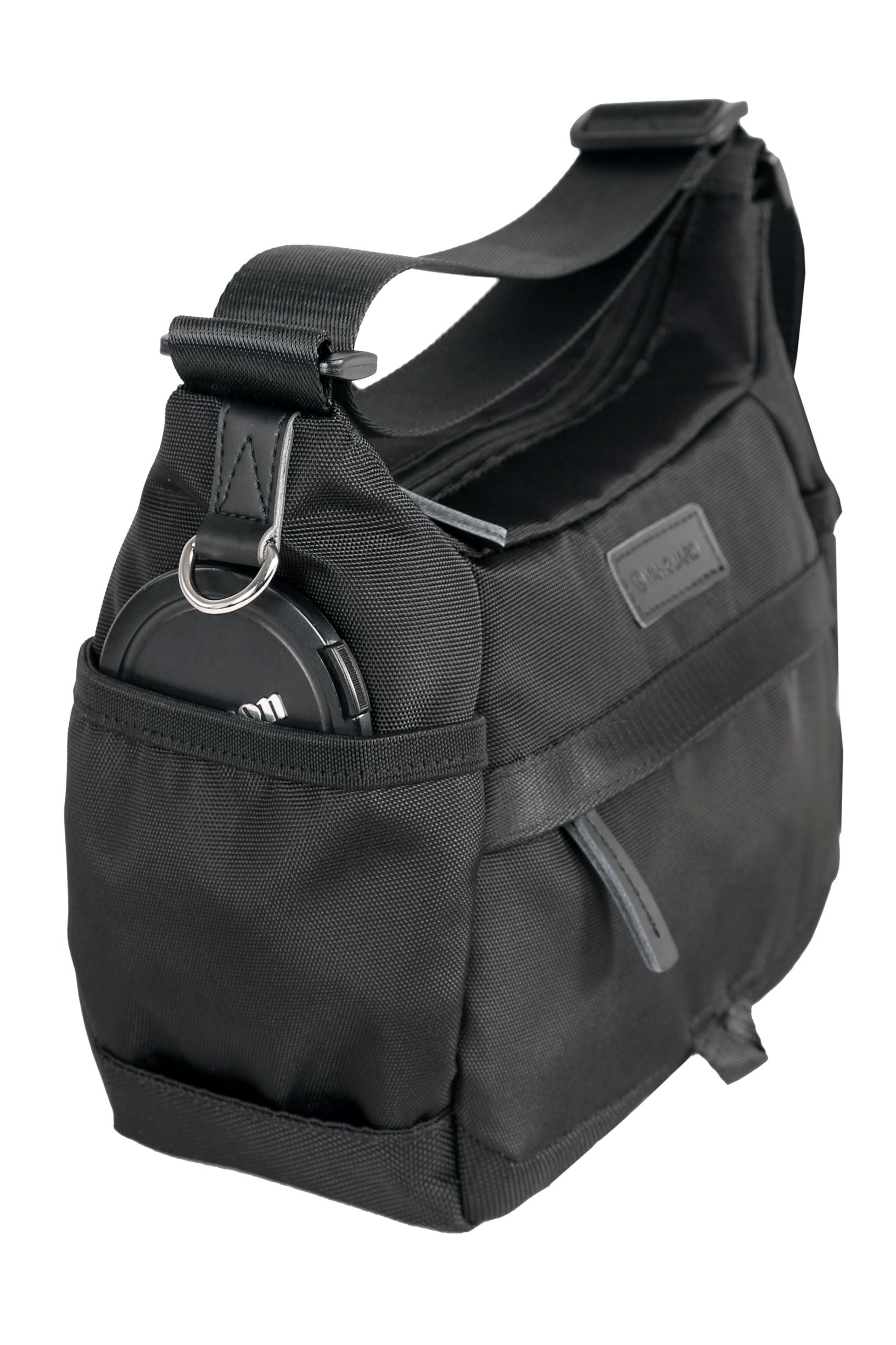 VEO GO 21M BK Shoulder Bag for Women & Men - Lightweight Waterproof Crossbody Bag with Adjustable Strap - Perfect for Travel, Work, and Everyday Use (Black)