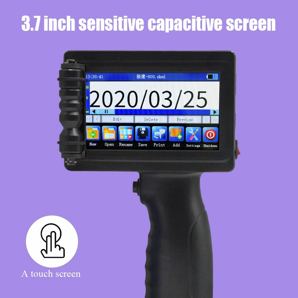TOAUTO HP-003 Portable Smart Inkjet Printer with 3.7