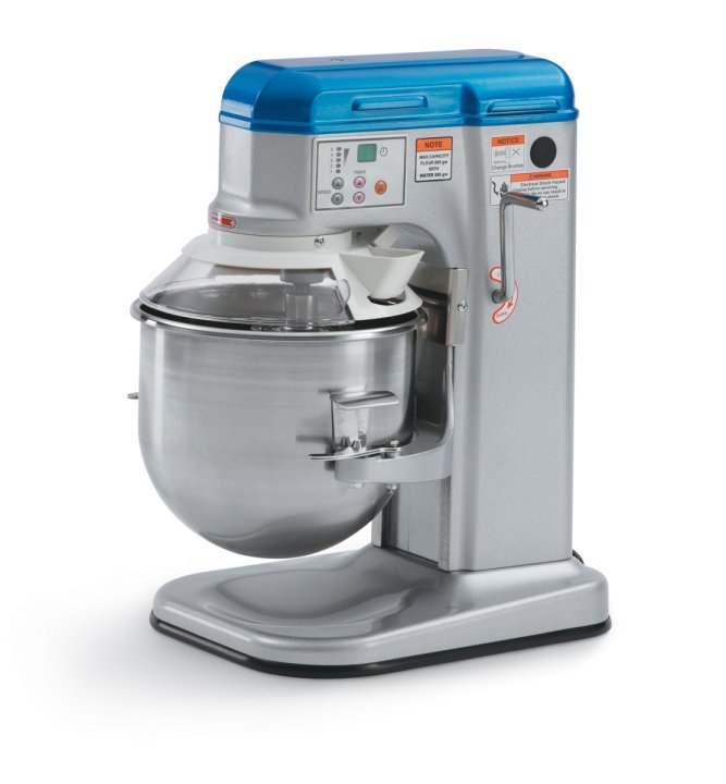 Vollrath 10 QT Commercial Countertop Mixer - 120V Electric Stand Mixer for Baking, Dough Kneading & Food Prep - Perfect for Bakeries, Restaurants & Home Kitchens