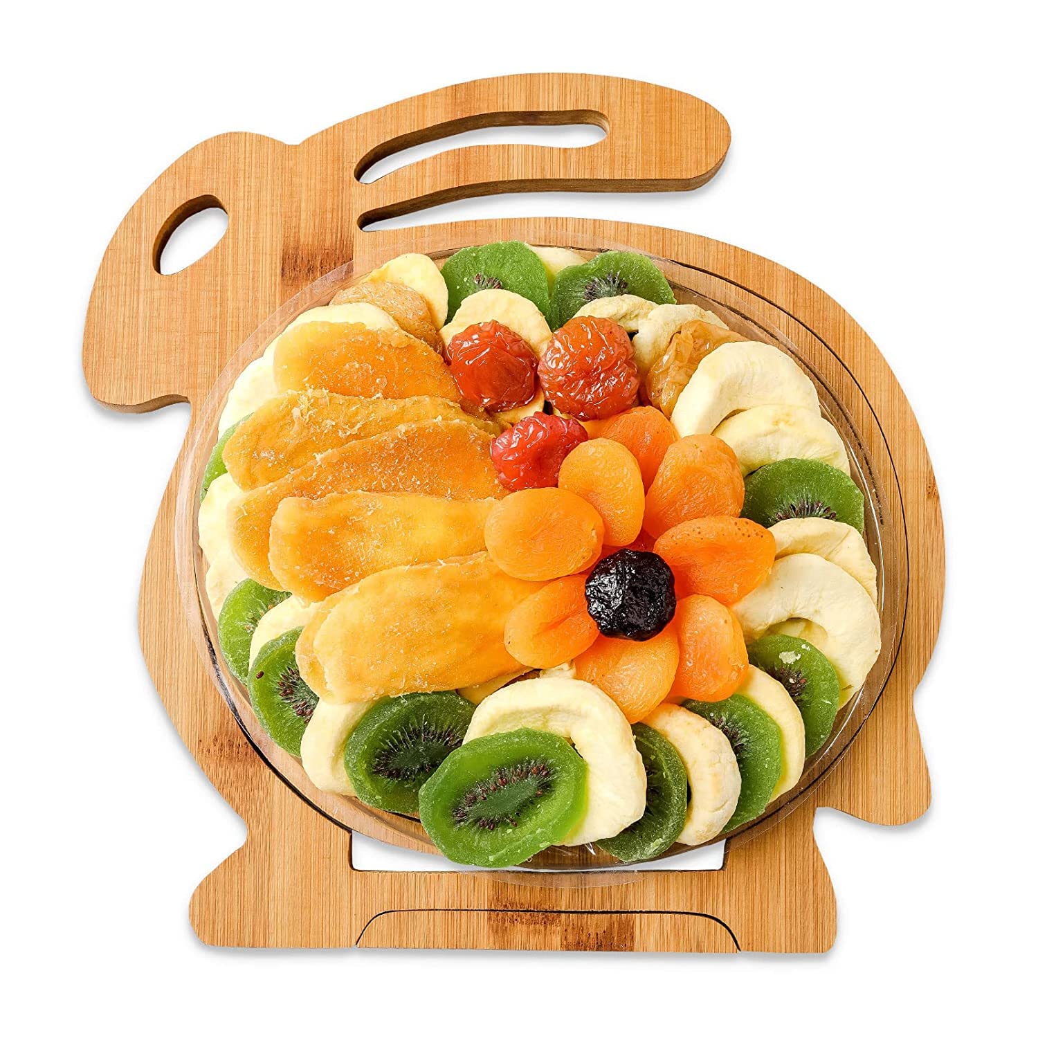 Easter Gift Basket - Healthy Assorted Dried Fruits & Nuts Natural Snack Tray for Easter Egg Food, Office, Men, Women, Kids & Families - Perfect for Holiday Gifting, Party Favors & Healthy Snacking