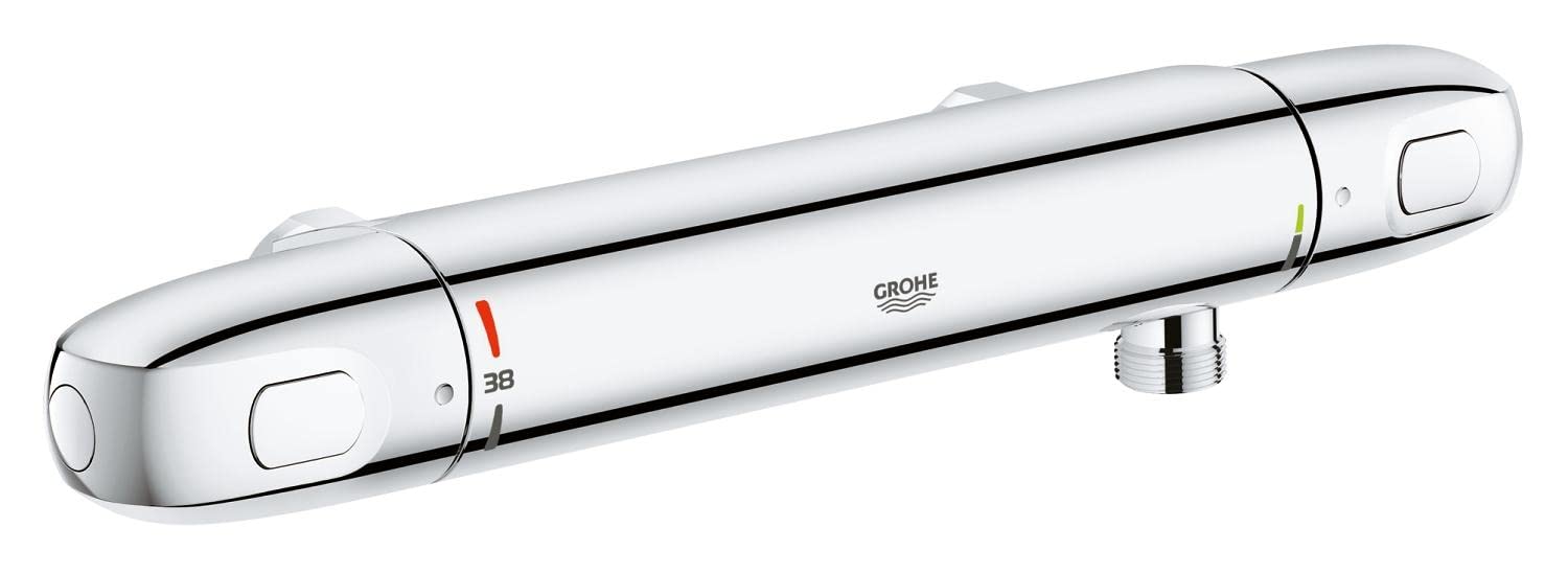 GROHE 34146003 Grohtherm 1000 Thermostatic Shower Valve - Temperature Control for Safe & Comfortable Bathing - Perfect for Modern Bathrooms & Spa-Like Showers