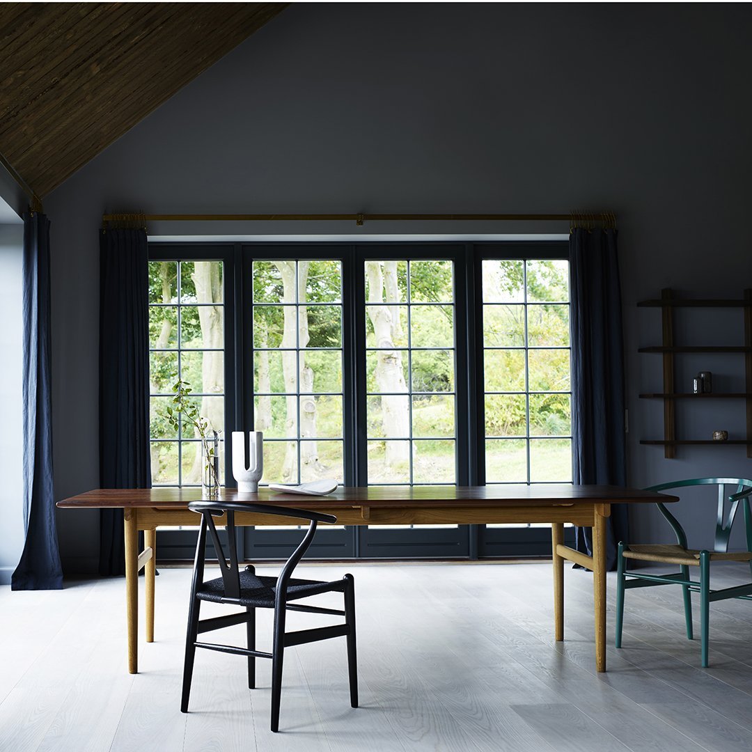 CH327 Dining Table by Hans Wegner - Mid-Century Modern Solid Wood Dining Table for Home & Restaurant Use