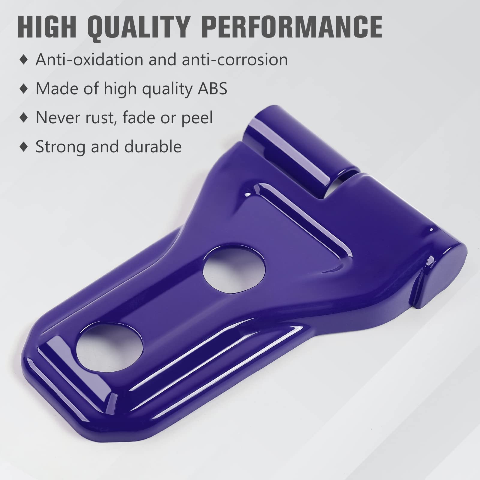 RT-TCZ Jeep Wrangler JLU & Gladiator JT Door Hinge Covers (2018-2024) - 8-Pack Purple Exterior Trim Accessories for Front & Rear Doors | Weatherproof Protection & Stylish Upgrade for Off-Road Adventures
