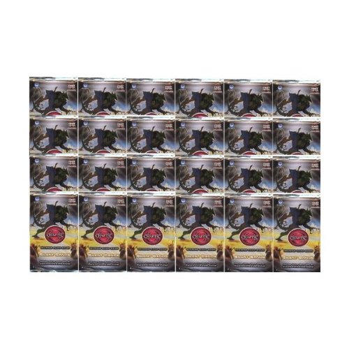 Chaotic SILENT SANDS Trading Card Game Booster Pack - 24 Pack Lot (9 Cards Per Pack) | Collectible Card Game for Players & Collectors | Perfect for Tournaments, Game Nights & Trading