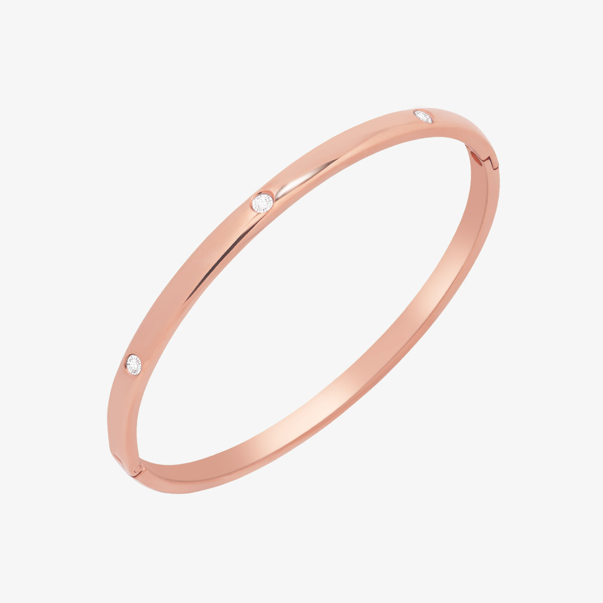 18k rose gold PVD plated
