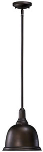 10W Dome Pendant Light Fixture in Oiled Bronze Finish - Perfect for Kitchen Island, Dining Room, and Entryway Lighting