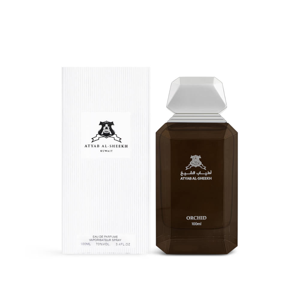 Premium Orchid Eau de Parfum 100ml - Floral Fragrance for Women, Long-Lasting Perfume Spray, Perfect for Date Night & Special Occasions