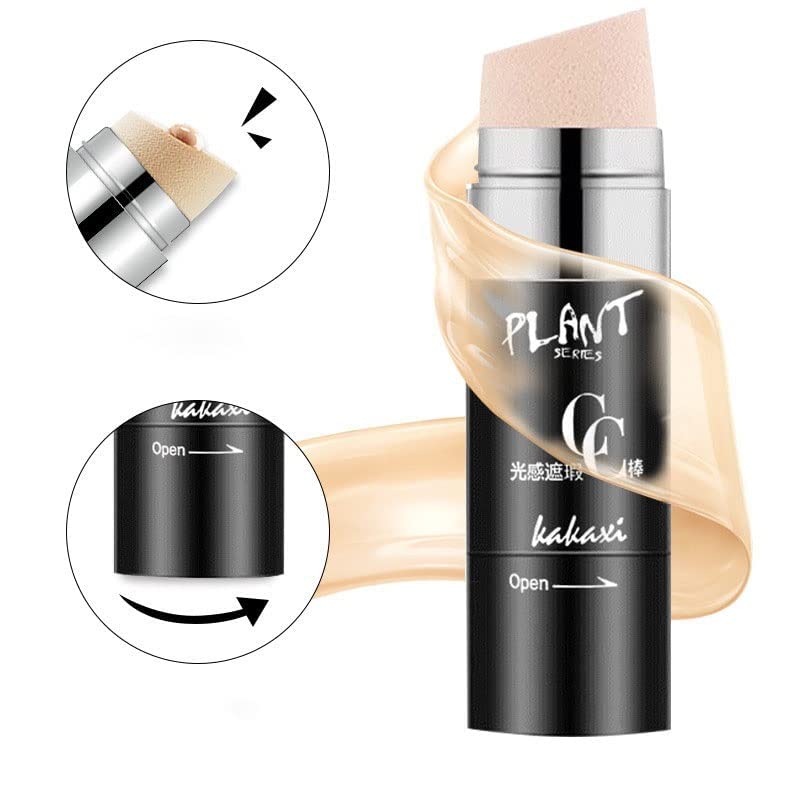 CC Stick Concealer & BB Cream Makeup - Full Coverage Foundation Stick for All Skin Types | Perfect for Daily Wear, Contouring, and Touch-Ups