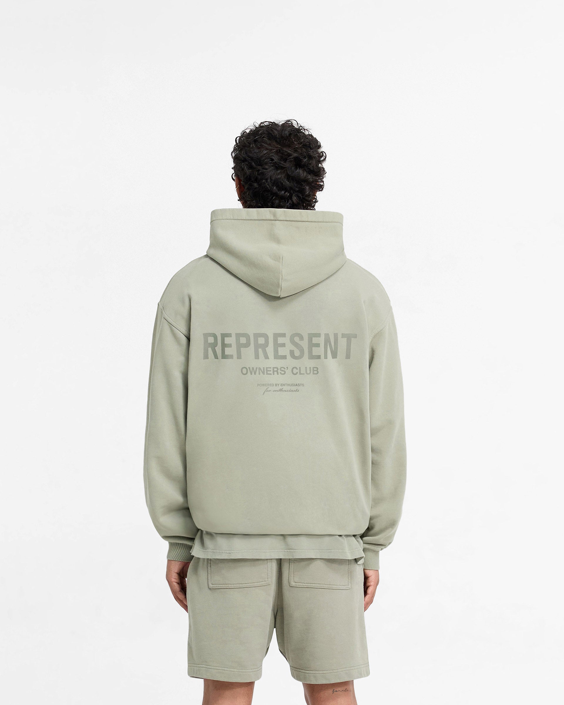 Represent Owners Club Hoodie - Pastel Green | Men's & Women's Casual Streetwear Pullover | Perfect for Gym, Lounge & Everyday Wear