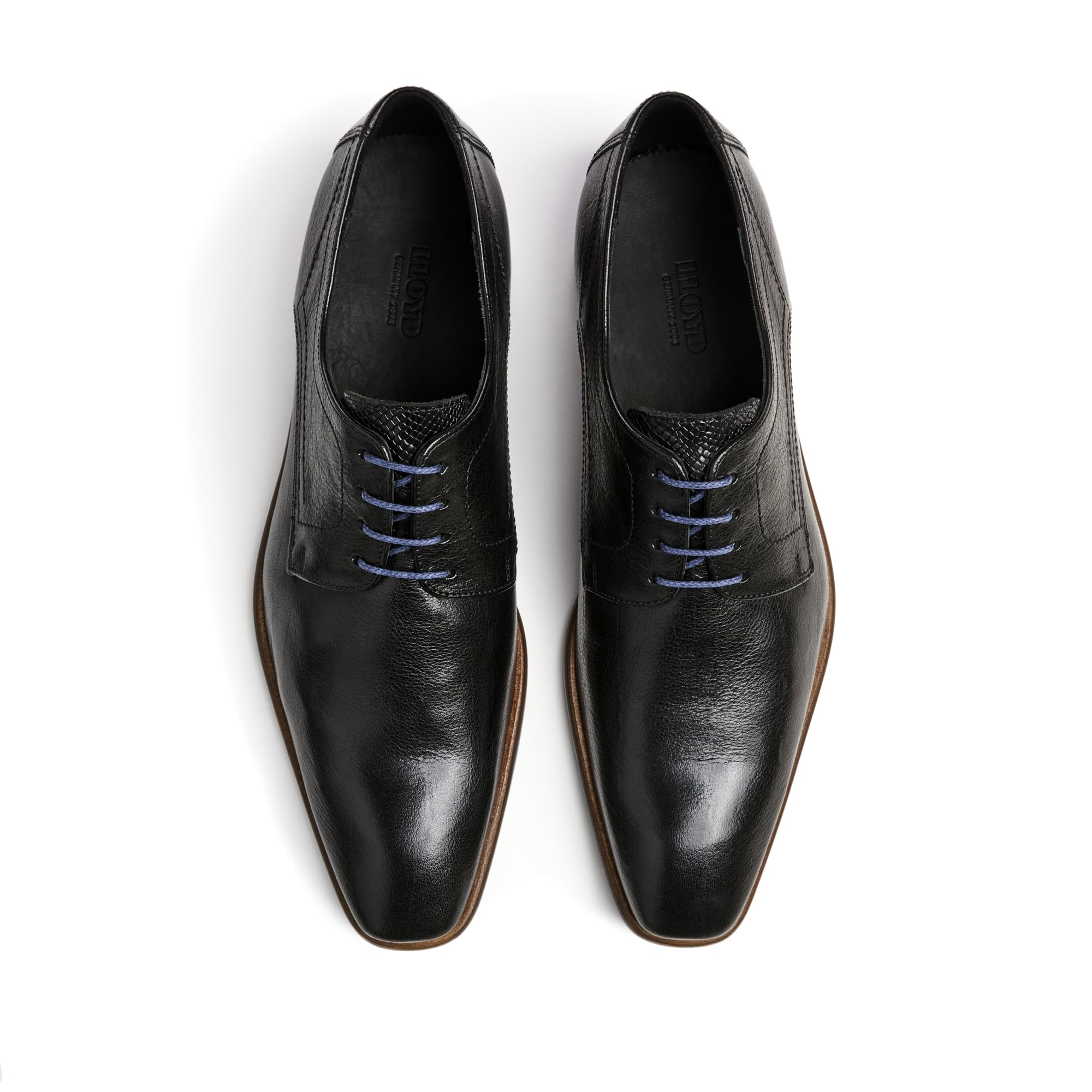 Lloyd Men's Leather Derby Shoes - Classic Formal & Casual Dress Shoes for Business, Office & Wedding - Comfortable & Stylish Men's Footwear